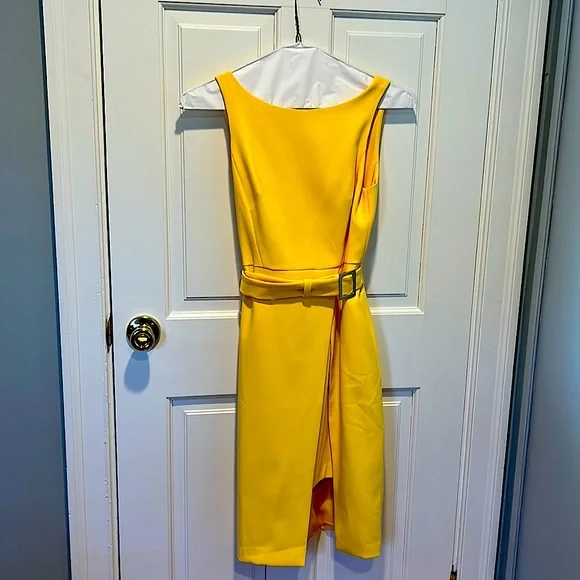 shawl wrap dress Anne Klein Faux Wrap Mini Dress